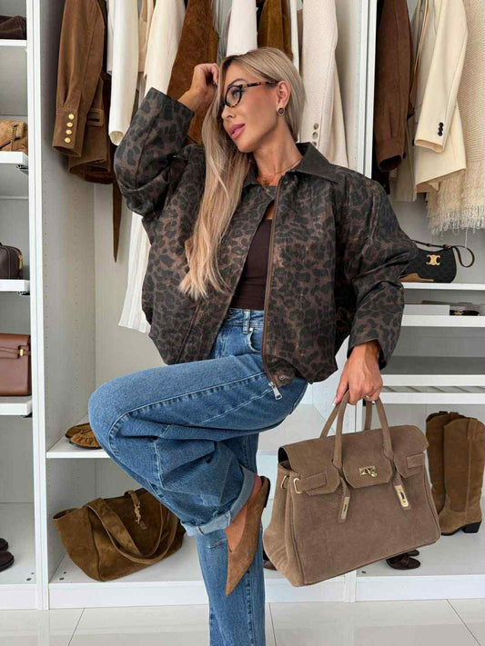 Shayline jacket coffe - U30532