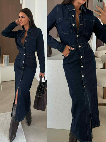 Darria denim dress - W3706