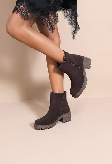 Tilda boots Brown  - WZ-160