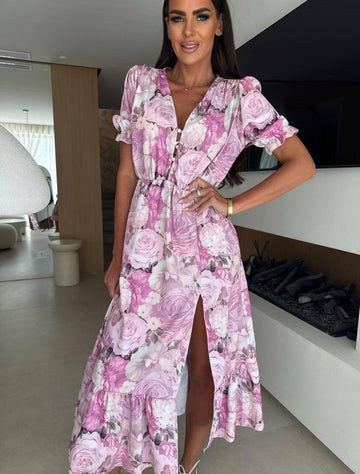 Sanna vikla Flower dress