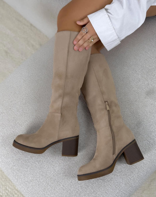 Justine boots khaki - 1615-1