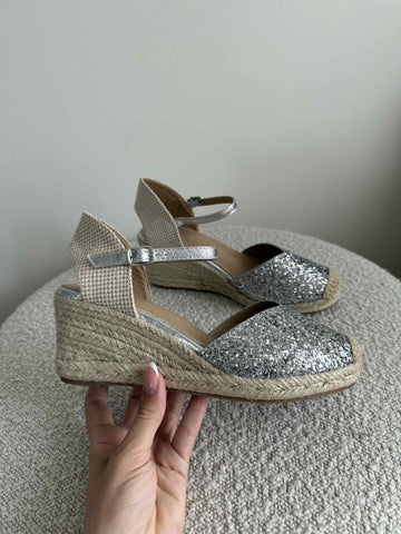 Marietta kilehæl silver ew9 12345