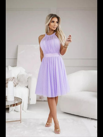Moniqa dress purple - 23385