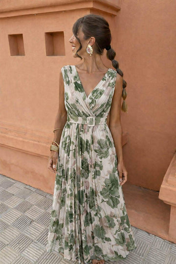 Danikka dress  green - 15091b
