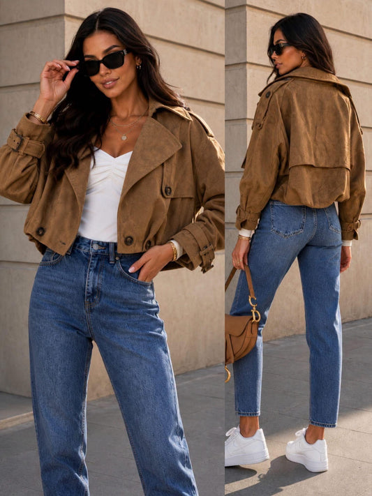 Delvis jacket Camel - CV2210
