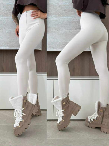 Kendra boots beige  - 9655-1