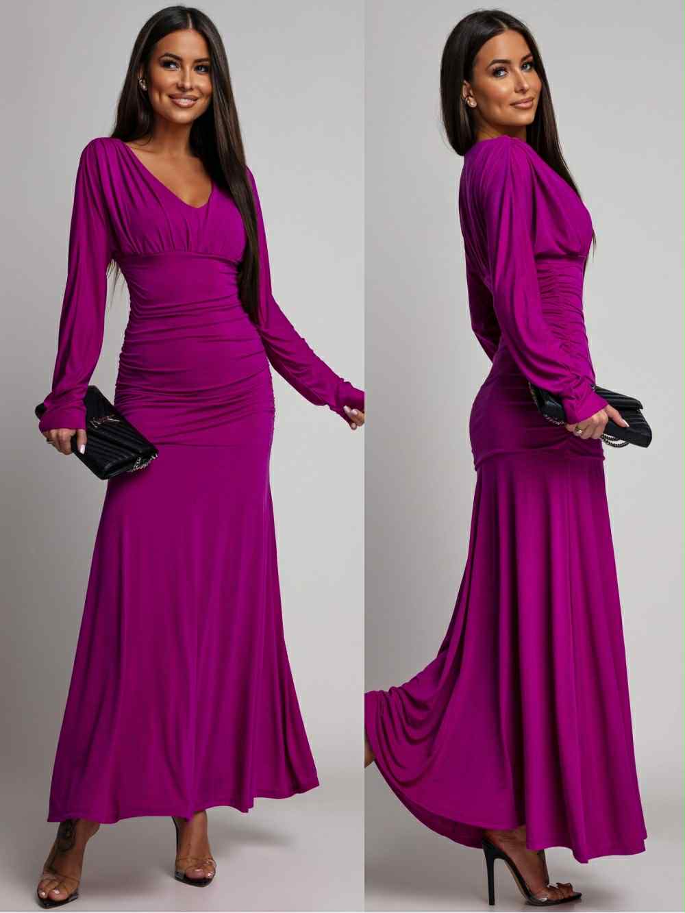 Mizty dress purple - A1273