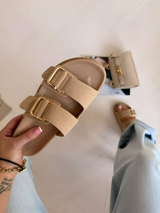 Mynta slippers beige - DM518