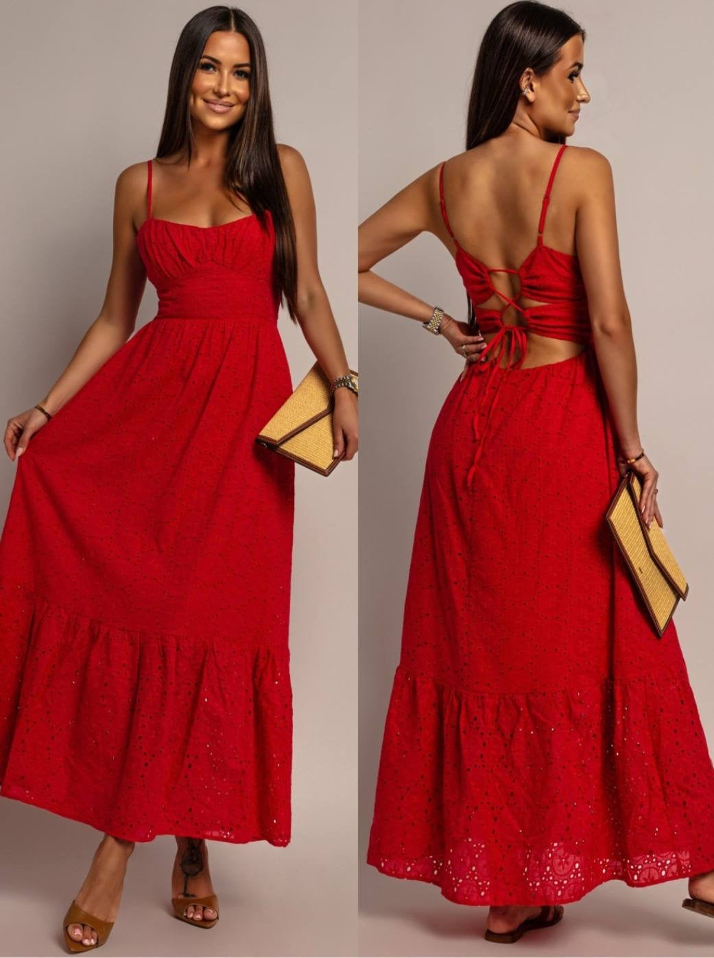 Zmitah dress red    - ps9278s