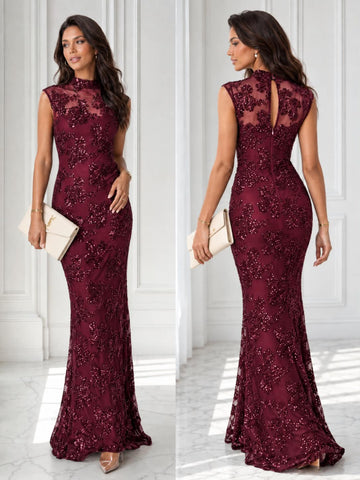 Pino dress Bordeaux - 16088