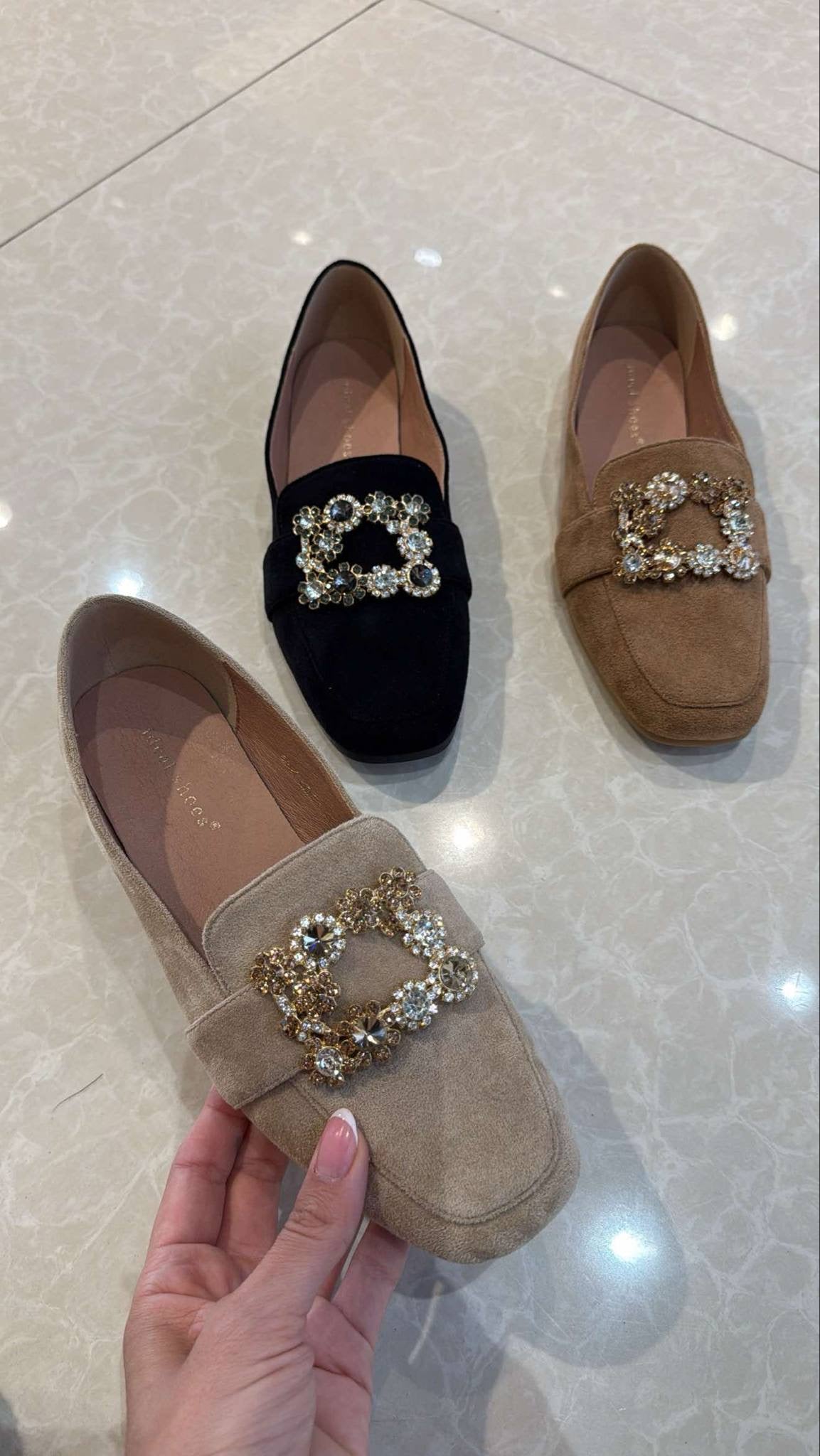 Kristi loaffers beige