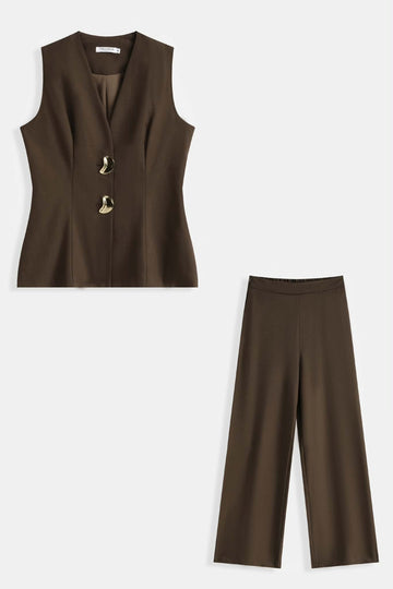 Malba 2-pieces Brown - PS9639AB