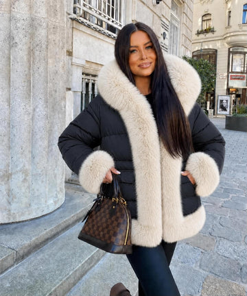 Branda jacket Black/Beige - FC7639