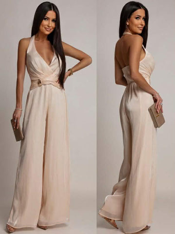 Pomela jumpsuit beige - A68755