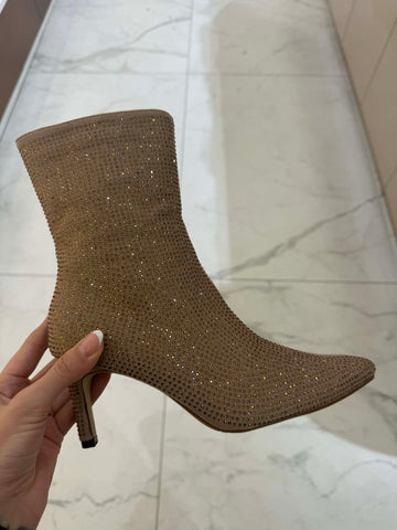 Zerro glitter boots golden