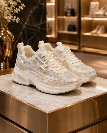 Ablooma sneakers beige -BK-2512
