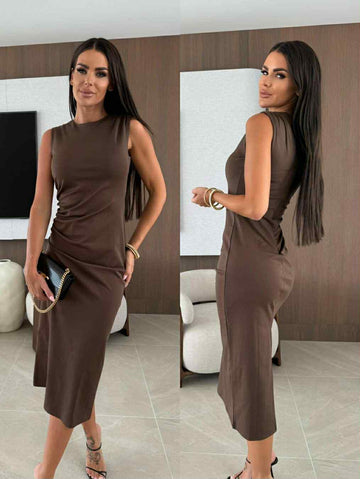 Vigga dress choko - CY5180