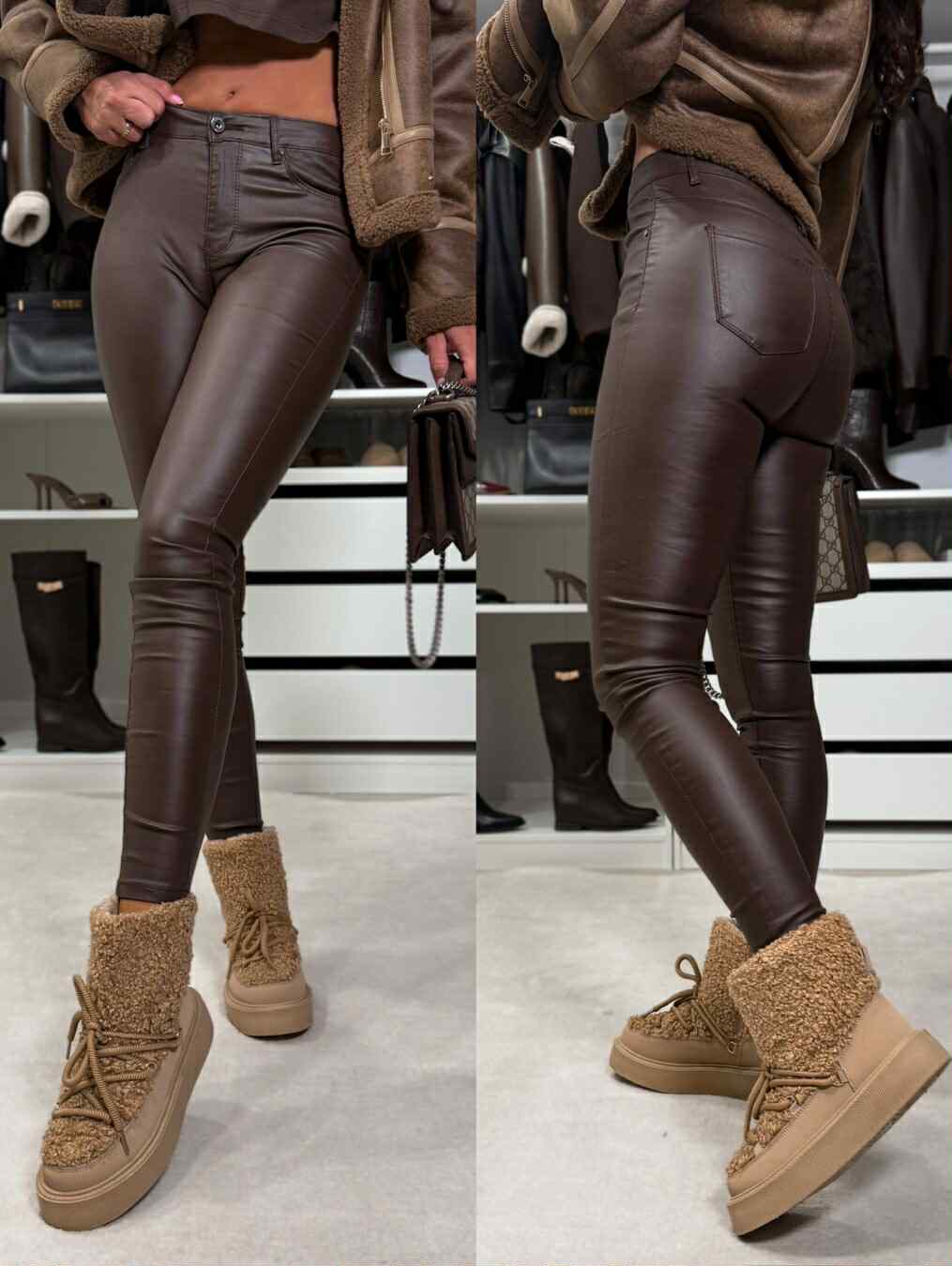 Jupiter pants choko - JS799-22