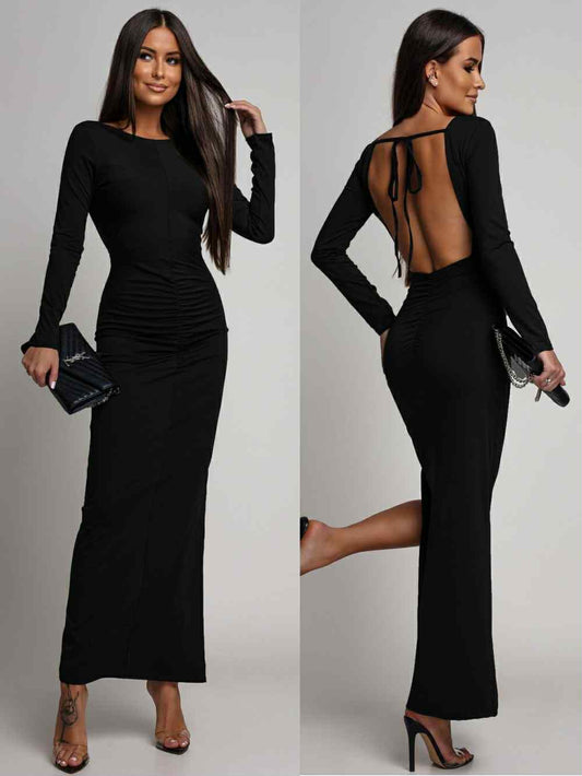 Alenaa dress Black  - C-42979