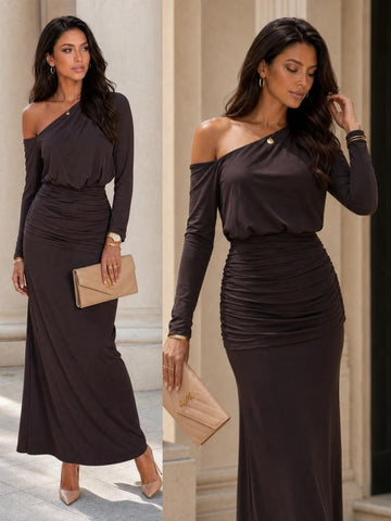 Brave dress Brown -