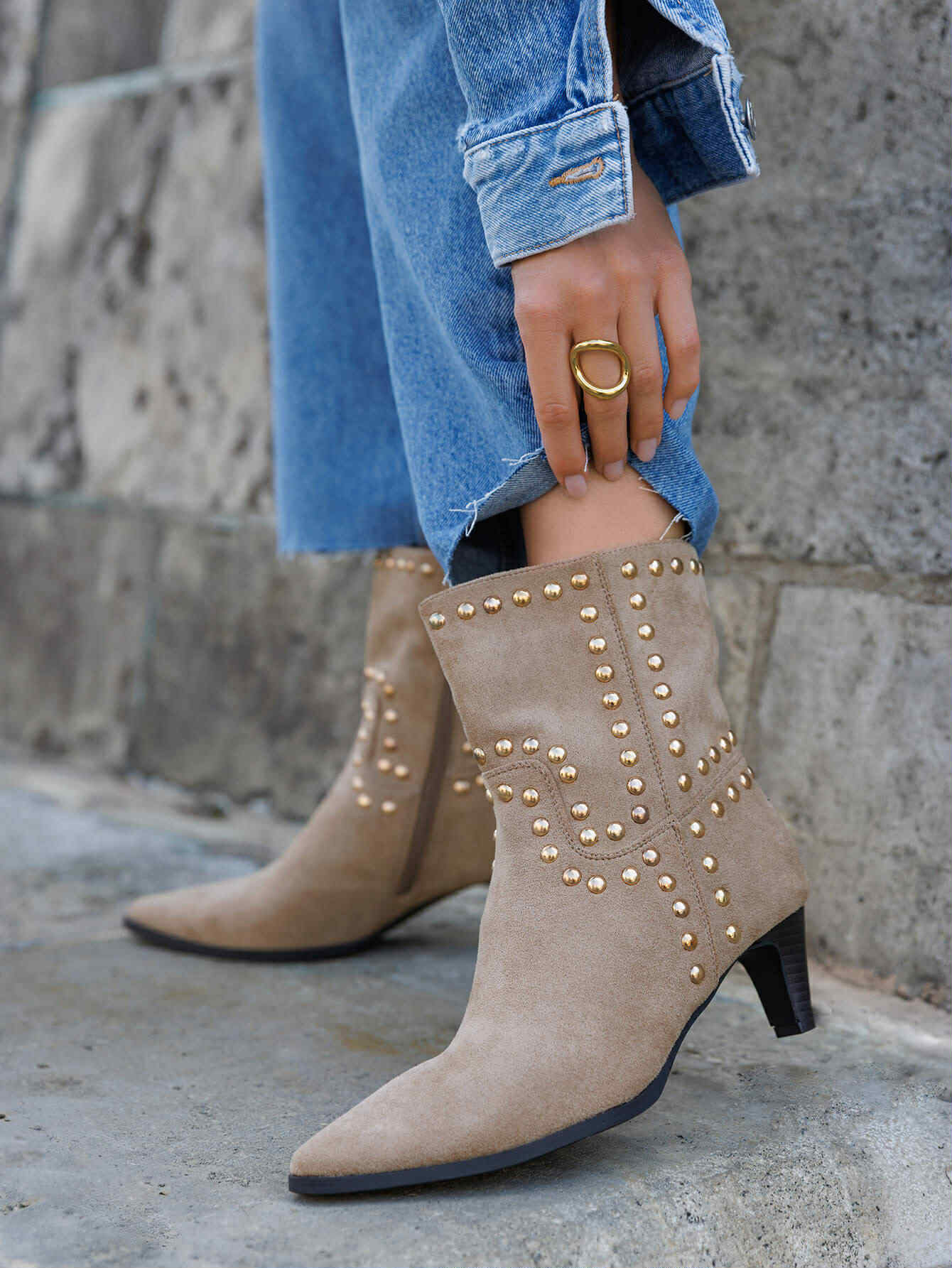 Empire boots khaki - 6380