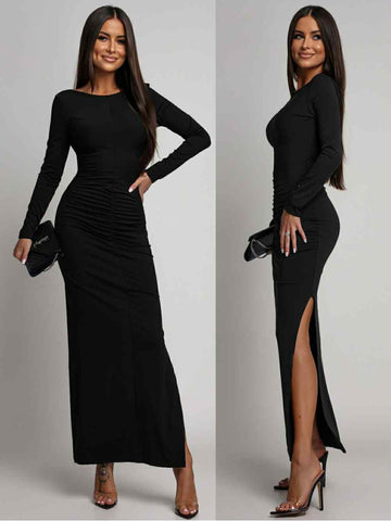 Alenaa dress Black  - C-42979