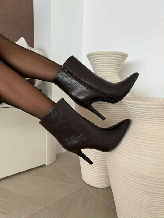 Firenza boots brown  - 2530A