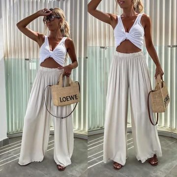 Nessa pants beige - 31098