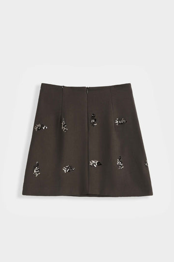 Pearla skirt brown - PS9820
