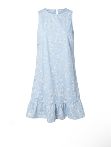 PCBANNA SL DRESS -Cashmere Blue