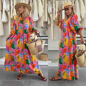 Hope dress multi  - 2589