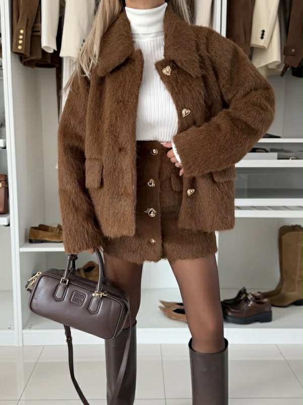 Kylie jacket choko- 5933