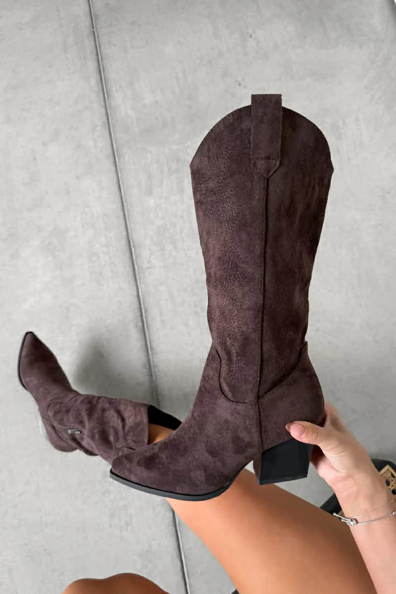 Junna boots Brown - 7688