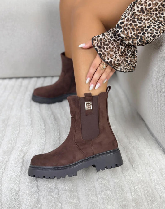 Cavah boots Brown  - HB-335