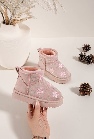 Kiddie glitta boots rosa  - 2042-8 20431