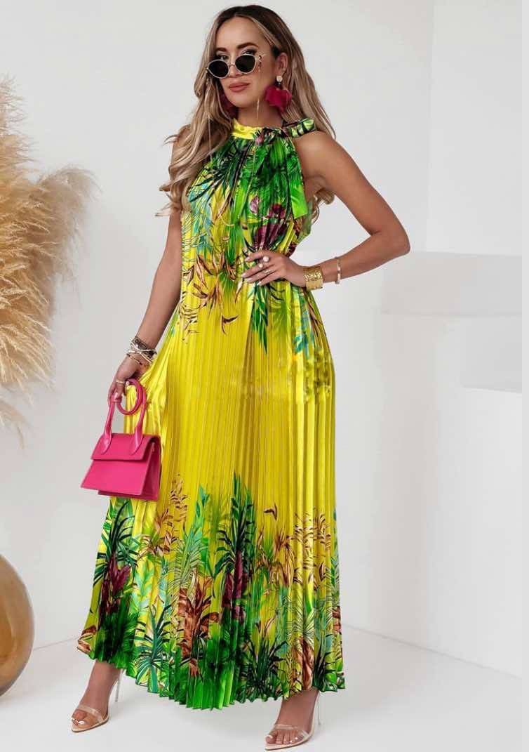 Milke dress yellow 556
