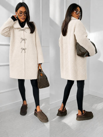 Bibi teddy jacket Beige