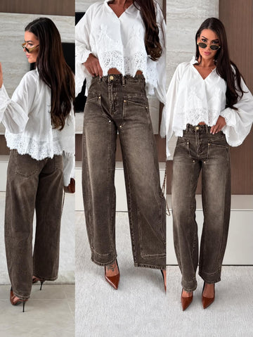 Mejsse ballon jeans - W3971