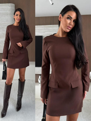 Zilba dress choko - EP19597