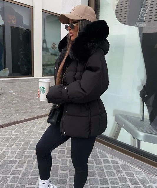 Huda jacket black - AD6110