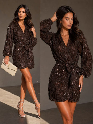 Kendall sequin dress cafe  - H4833
