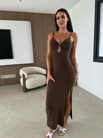 Billie dress Brown