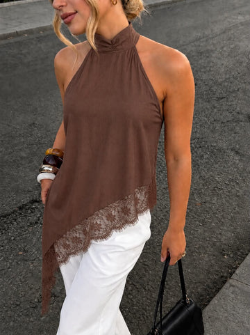 Josefine top Brown  - JP3674