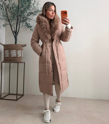Ulina winter jacket Camel- FC7583