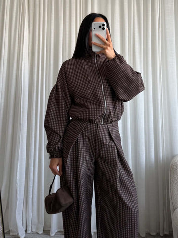 Thina jacket Brown tern - M904-HU