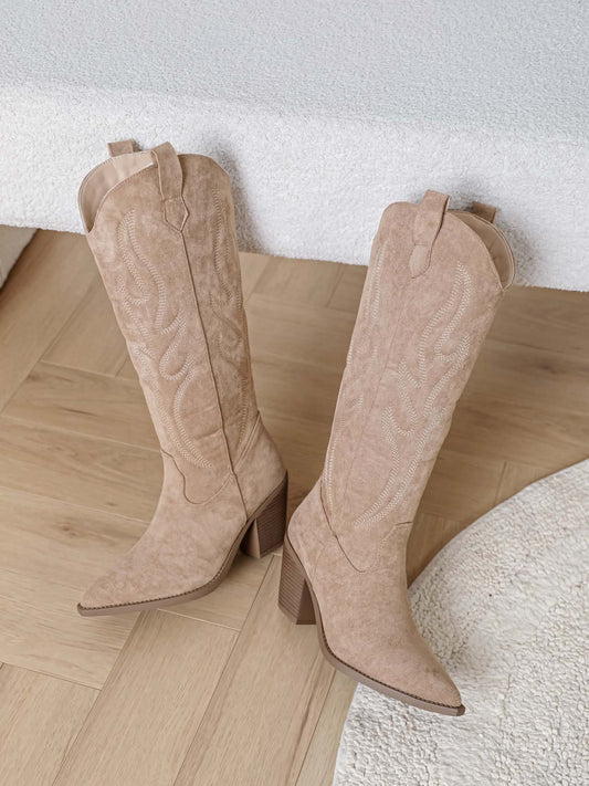 Leonne boots khaki   - JW272