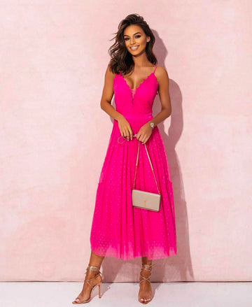 Starlight dress fuschia - 96132 WWZ