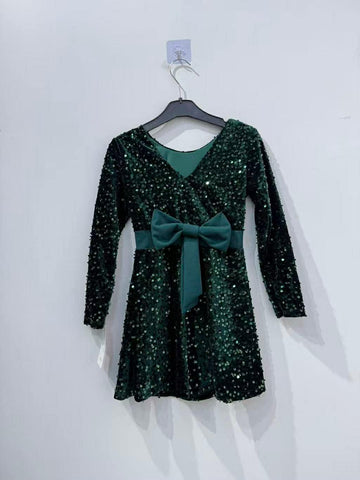 Lineaa kids dress green - 112233