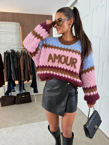 Phoebe sweat rosa   - AM1177