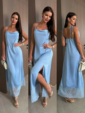 Thanja dress Blue  - OY6995